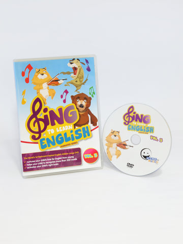 SING to LEARN English DVD (Vol. 3)